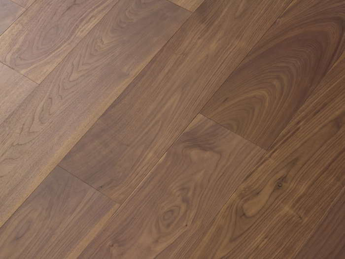 ENGINEERED WOOD PLANKS FLOOR CA' VIDOR - Walnut flooring _ FOGLIE D'ORO